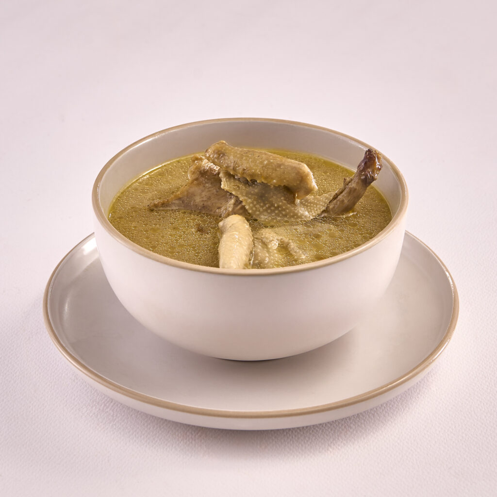 شوربة حمام قطع