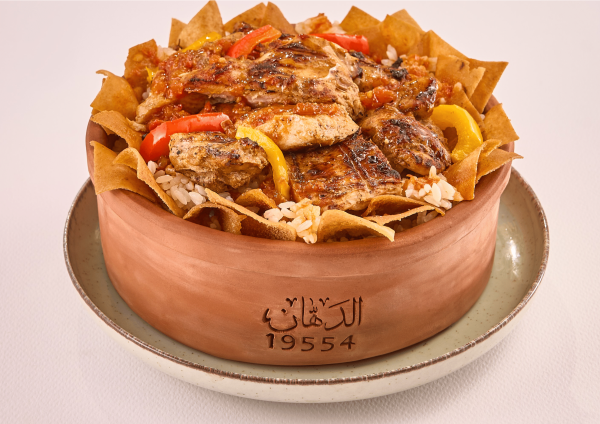 فتة الدهان بالفراخ