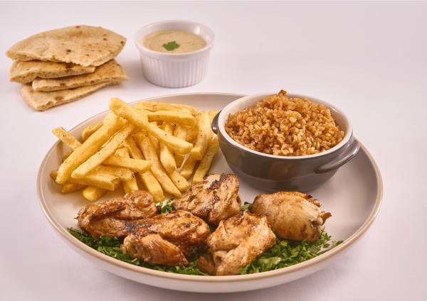 وجبة شيش طاووق
