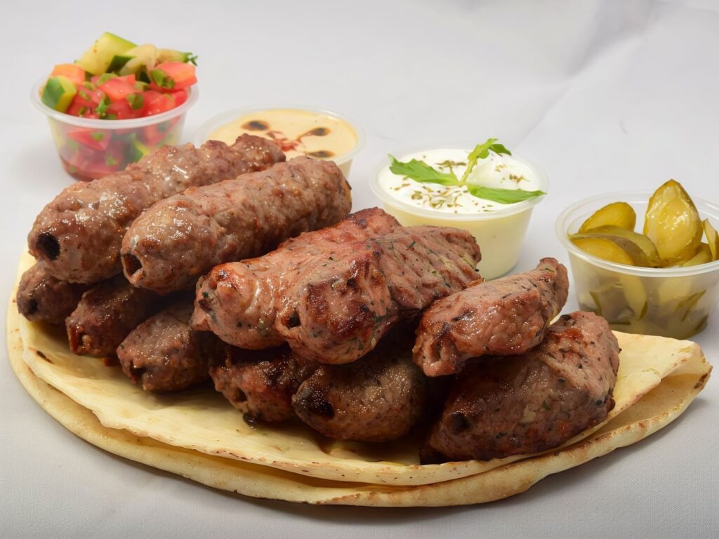 كباب و كفته بتلو