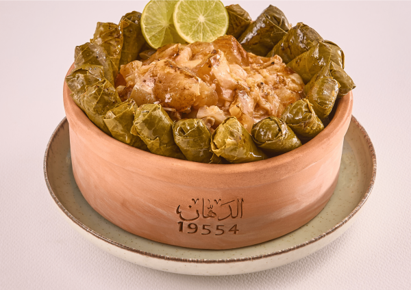 طاجن ورق عنب بالكوارع